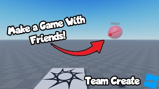 How to MAKE A ROBLOX GAME WITH YOUR FRIENDS in 20222023  How to add Team Create in Roblox [upl. by Ambrosius]