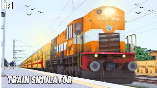 Indian Railways Train Simulator 2024 Pc Gameplay  WDM 3d In Action  Heavy Traffic At Ahmedabad [upl. by Whittaker605]