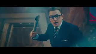 Kingsman secret service eggsy vs Gazelle but with friday13th SFX [upl. by Abigale537]