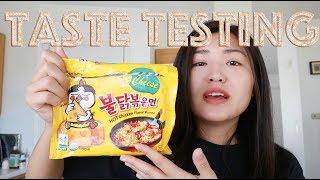 😋 Taste Testing  Samyang Cheese Spicy Ramen 🍜 [upl. by Digirb]