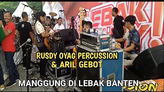 Vlog Rusdy Oyag Percussion Saat Manggung di Lebak Banten [upl. by Petula]