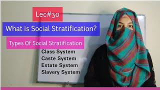 Social Stratification and Its Types Explained In Urdu Hindi  Societyopedia [upl. by Eednus]