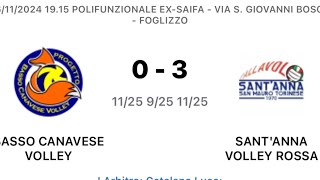 BASSO CANAVESE vs SANTANNA  26112024 [upl. by Howe]