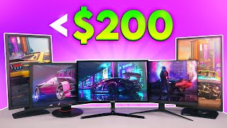 Top 5 Budget 144hz Gaming Monitors Under 200 [upl. by Mchenry510]