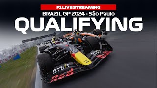 LIVE F1 Data Brazil GP 2024 Interlagos São Paulo Qualifying  Formula 1 Commentary Reschedule [upl. by Abana333]