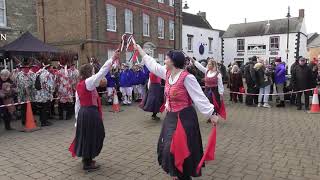 Whittlesea Straw Bear Festival 2024  Crosskey Clog [upl. by Nosdivad295]