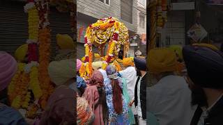 Guru Nanak Dev Ji Gurpurab  Palkisahib Golden Temple Amritsar  gurpurab gurbani nagarkirtan [upl. by Arraeit]