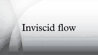 Inviscid flow [upl. by Atikal]