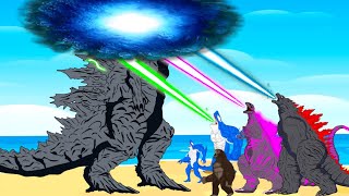 EVOLUTION of SHARKZILLA  GODZILLA  KONG vs DARK HOLE  Monsters Ranked From Weakest To Strongest [upl. by Anestassia462]