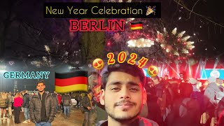 HAPPY NEW YEAR😍🎆🇩🇪  2024🔥 BERLINGERMANY 🔥🇩🇪😍 [upl. by Acirema]