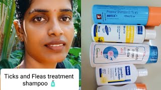 Ticks and Fleas treatment shampoo tamil and Malayalam [upl. by Sirovart]