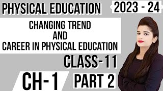 MCQs Chapter 1 Physical Education Class 11 CBSE  Changing Trends amp Career In Physical Education [upl. by Ogdan696]