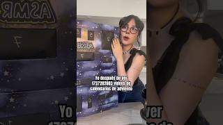 Calendario de adviento versión ASMR asmr calendariodeadviento humor [upl. by Fleisher676]