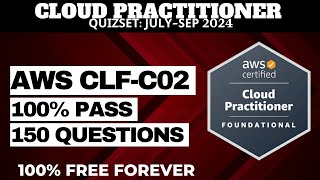 AWS Certified Cloud Practitioner Practice Questions  QUIZ SET JULYSEP 2024 CLFC02 [upl. by Aksel]