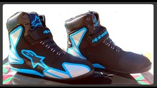 chaussure alpinestars fast back waterproof [upl. by Airretal856]