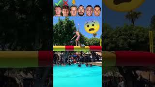 Kroos VS Yamal VS De Jong VS Benzema VS Mbappe VS Ronaldo Fall to Water [upl. by Essilem]