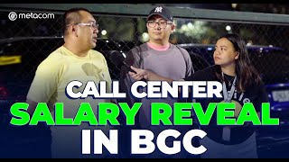 Salary Reveal Sa BGC Hindi Sapat Ang Salary Ng Mga Call Center Agents [upl. by Oruntha436]