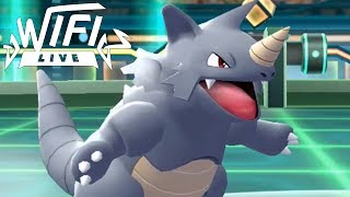 Pokemon Lets Go Pikachu amp Eevee WiFi Battle Rhydon The Tank 1080p [upl. by Naga282]