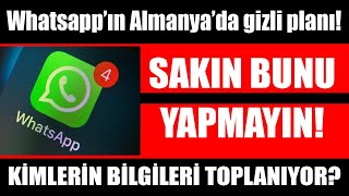 Her şey ortaya çıktı Cep telefonlarınızdaki akıl almaz ajan Son dakika Almanya haberleri Whatsapp [upl. by Aramal]