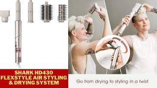 Shark Styling amp Drying System  Hair Dryer Brush MultiStyler with AutoWrap Curlers  Paddle Brush [upl. by Annuahs]