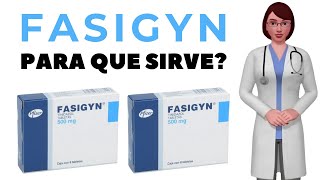 FASIGYN que es y para que sirve fasigyn como tomar fasigyn 500 mg tablet fasigyn ds 1000 mg [upl. by Emiatej]