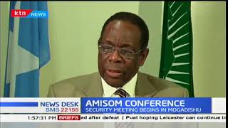 AMISOM security conference takes place in Somalia Mogadishu [upl. by Heisser16]