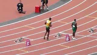 Usain Bolt 200m Final 1932 London 2012 Olympic Gold London HD [upl. by Gawen]