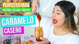 Receta de Caramelo Casero para Postres  RebeO [upl. by Bassett226]