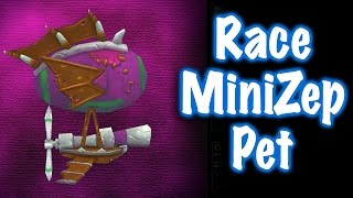 Jessiehealz  Race MiniZep Pet Guide World of Warcraft [upl. by Savina]