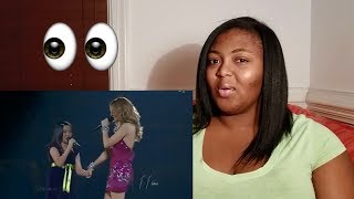 Charice and Celine Dion duet at Madison Square Garden Reaction [upl. by Yemrots201]