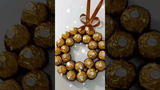 Ferrero Rocher Christmas Wreath  Ferrero Rocher Chocolate [upl. by Elmo565]