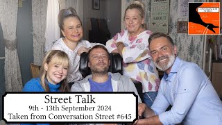 Street Talk Coronation Street 9th  13th September 2024 [upl. by Aliet]