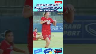 LAGA FINAL PIALA AFF PUTRI SYDNEY SARI HOPPER TAMPIL IMPRESIF [upl. by Daloris]