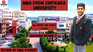 MBA from CHITKARA UNIVERSITY  is it worth to do MBA  HONEST REVIEW by MBA student😵😵 [upl. by Biggs974]