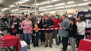 Ribbon Cutting  Graber’s Ace Hardware [upl. by Ynattib]