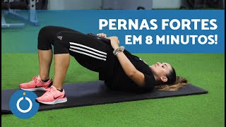 EXERCÍCIOS para PERNAS e GLÚTEOS 🍑🦵 Com ou sem material [upl. by Cedar]