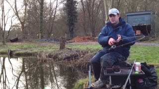 Winter Fishing For Carp On The Maggot Feeder  Part Two [upl. by Kenay]