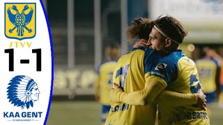 STVV vs Gent 11 All Goals and Extended Highlights [upl. by Haroun]