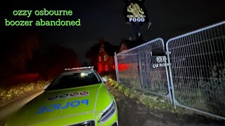 abandoned pub police come in  abandoned places uk [upl. by Boudreaux]