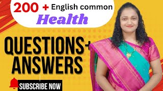 part 5Health related questions Answers200 questions in Telugu levelupenglishlearners [upl. by Ocnarfnaig]