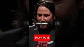 Keanu Reeves Broke This Interviewer With His Poemshortvideo motivation viralvideo thoughtline [upl. by Kruter]