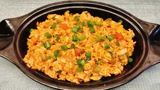 चटपटा शेज़वान फ्राइड राइस Street style Schezwan fried rice recipe [upl. by Ettenawtna]