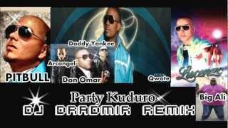 Don Omar feat LucenzoDaddy Yankee amp ArcangelQwote feat Pitbull amp Big AliParty Kuduro [upl. by Harbot]