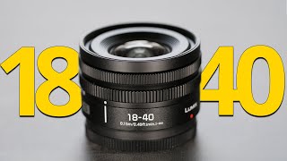 KLEINSTE OBEKTIV DER WELT 🔥 LUMIX 1840mm Review [upl. by Hitoshi]