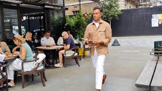 Top Mens Fashion Trends in London 2024  Street Styled [upl. by Ahsiuqel]