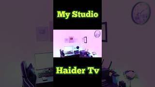 Haider Tv Studio Tour haidertv waqashaider earnmoneyonline [upl. by Adnerad1]