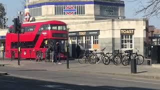 LTZ1115 training for route H91 passing to Metroline on 4th March 2023 [upl. by Syd]