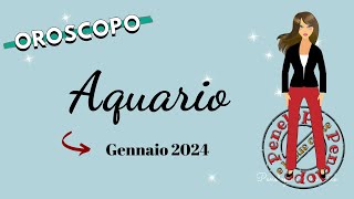 AQUARIO ♒️ OROSCOPO GENNAIO 2024 ⭐️ Cielo Del MESE 🌙 [upl. by Eloccin560]