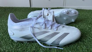 Adidas Predator Pro FGAG Boots Review amp Play Test  Unboxing ASMR Video 4K [upl. by Lramaj435]