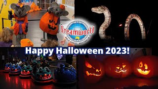 Happy Halloween at Dreamworld Gold Coast 2023 Theme Park Vlog 👻🎢 [upl. by Kalil466]